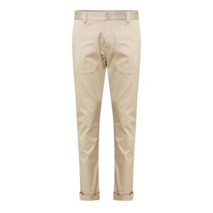 Replay Mens Cotton Blend Slim Chinos / Cream